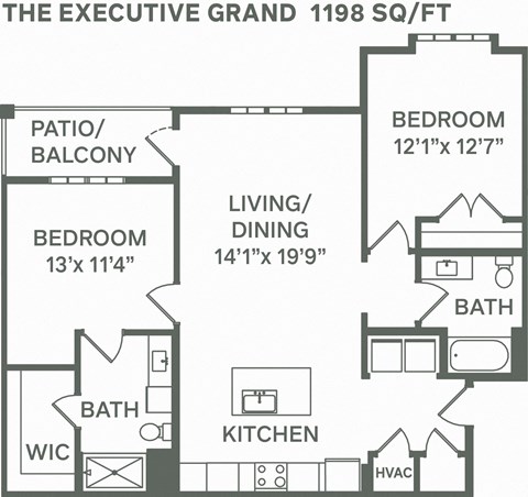 The Executive Grand (B2A) Floor Plan at Premier at West Park, Greeley